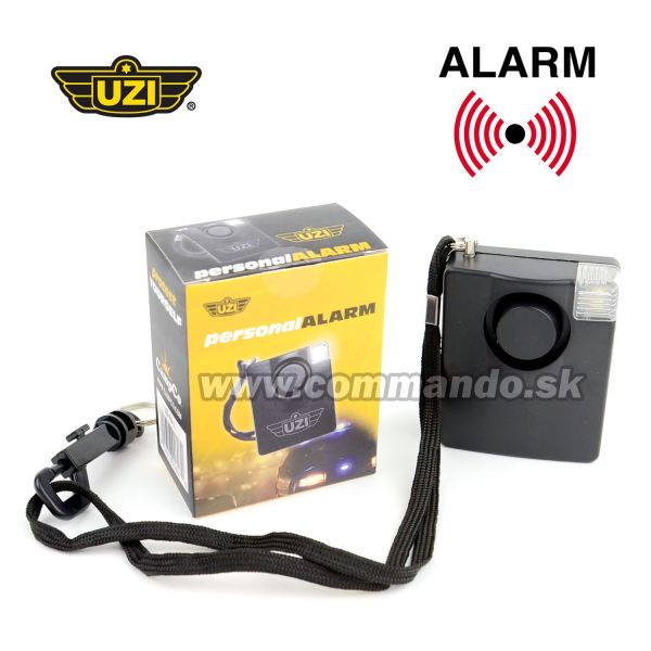 UZI Personal Alarm Osobný alarm 120 dB