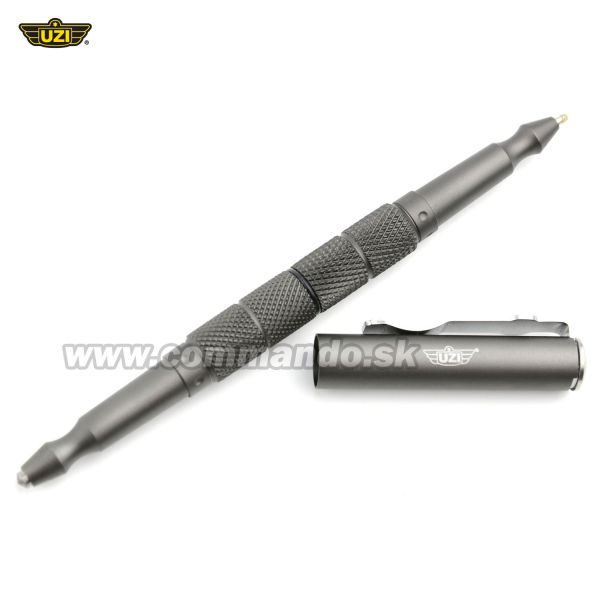 UZI Taktické pero Defender Pen 5 Gun Metal
