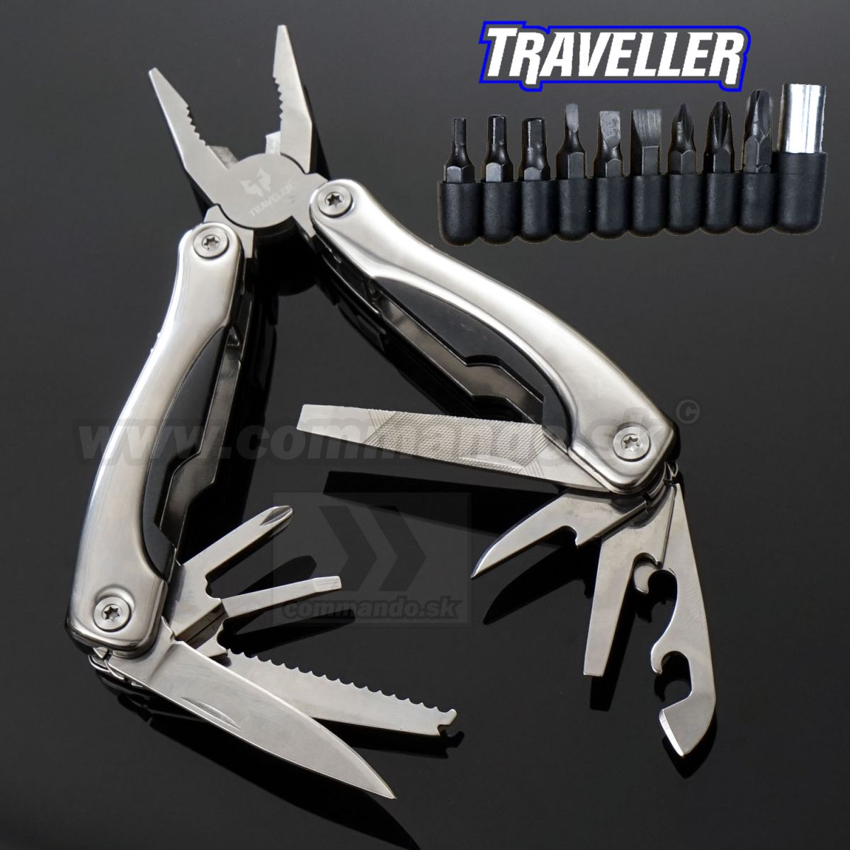 Traveller Multi náradie Ratchet Multi Tool Commando.sk