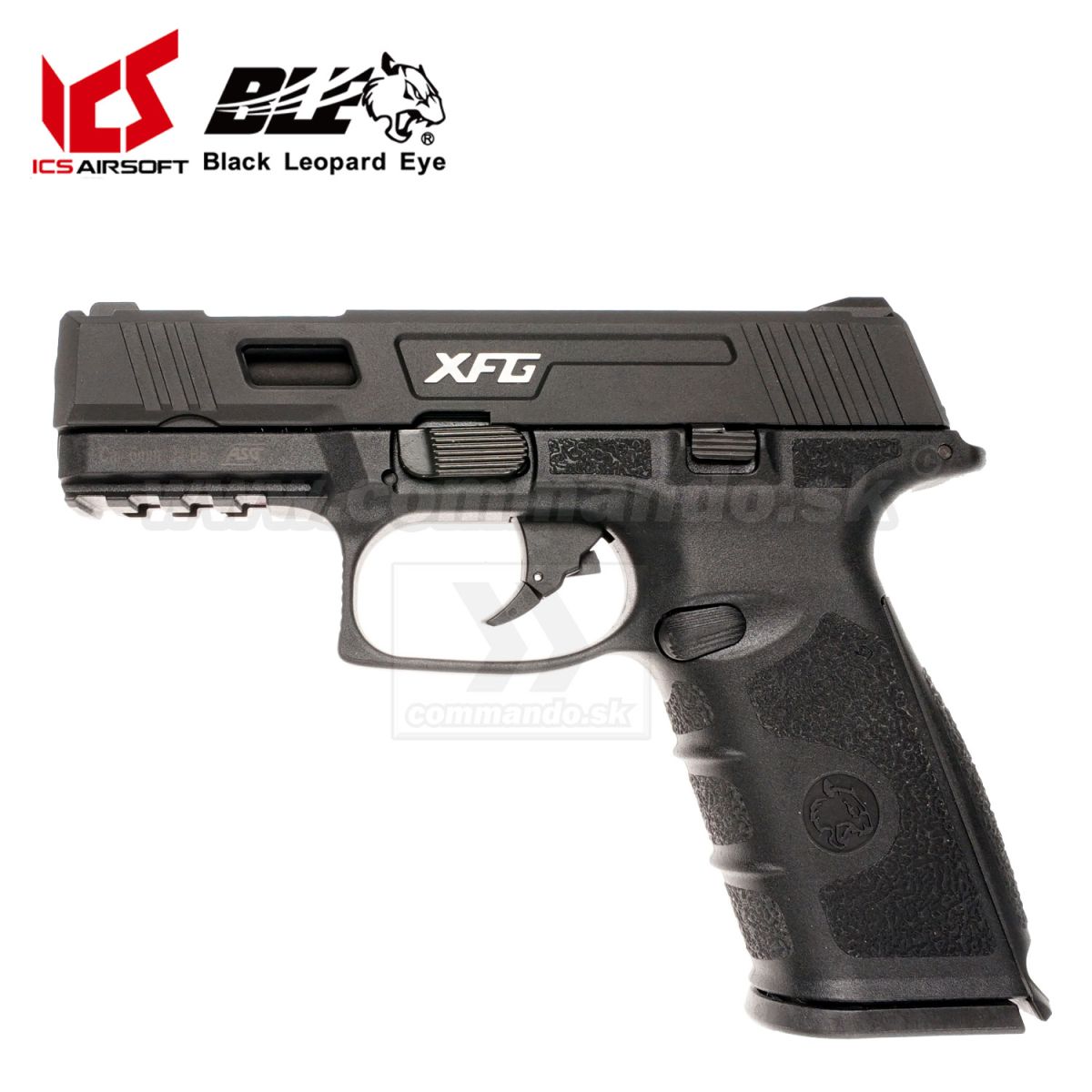 Airsoft Pistol ICS XFG BLE005SB GBB 6mm Commando.sk