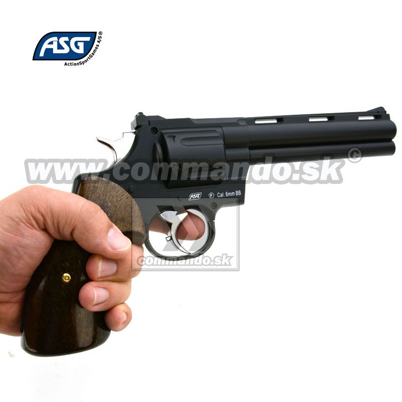 Airsoft Revolver Zastava R-357 GNB Black 6mm | Commando.sk