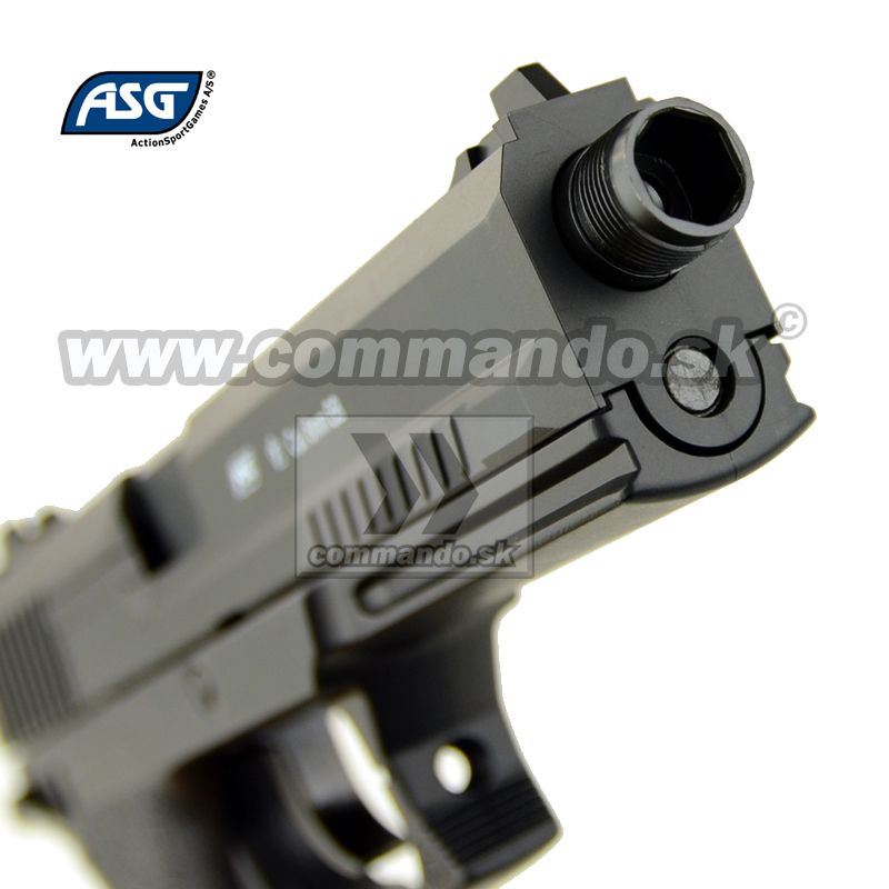 ASG - Pistolet MK23 Spécial Opérations - GNB - Gaz - Noir (1
