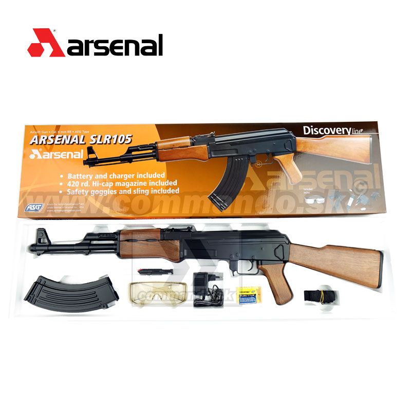Asg Arsenal SLR105 DiscoveryLine Airsoft Rifle Brown