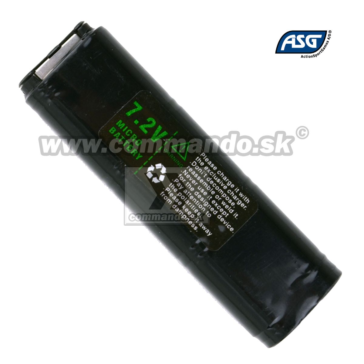 ASG Airsoft Batéria AEP 7,2V 700 mAh Micro Battery Commando.sk