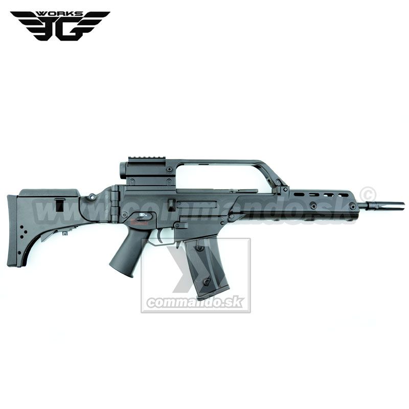 Airsoft JG JG1538 G36 V2 KV Scope AEG 6mm Commando.sk