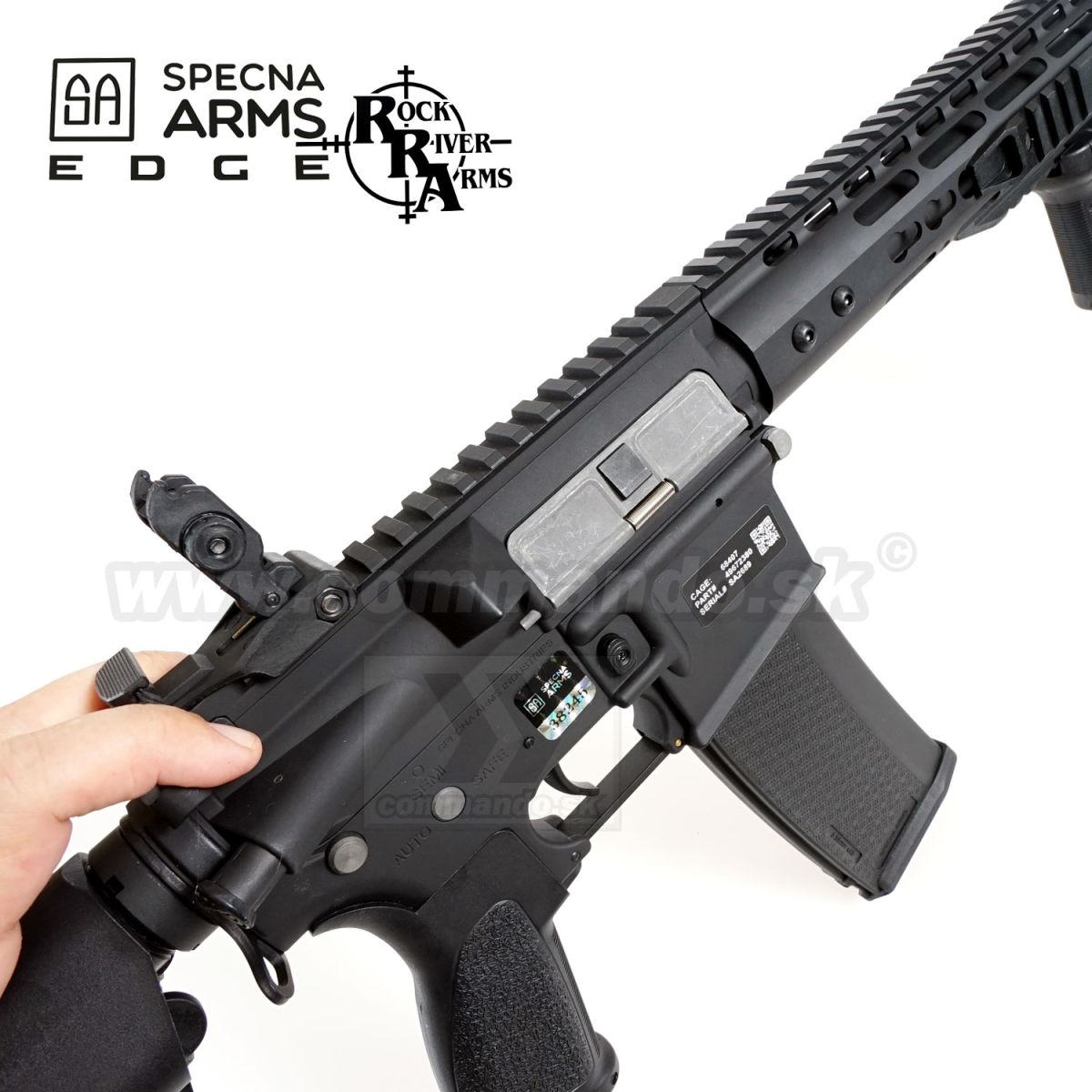 Airsoft Specna Arms RRA EDGE SA-E09 Black AEG 6mm | Commando.sk