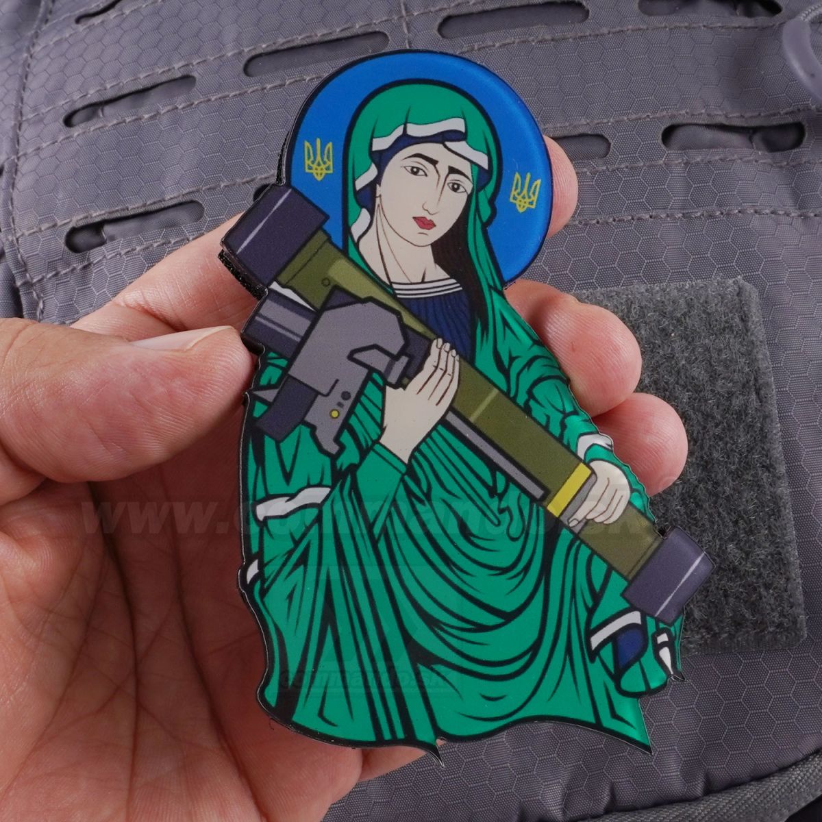 SAINT JAVELIN 2D nášivka Acrylic Patch Full Color Commando.sk
