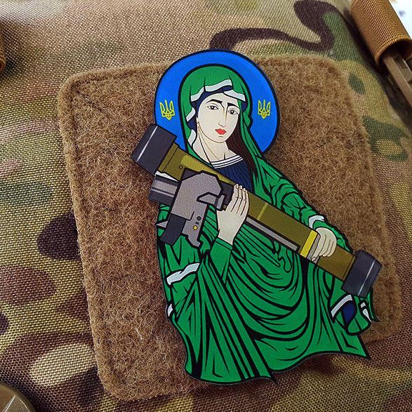 SAINT JAVELIN 2D nášivka Acrylic Patch Full Color Commando.sk