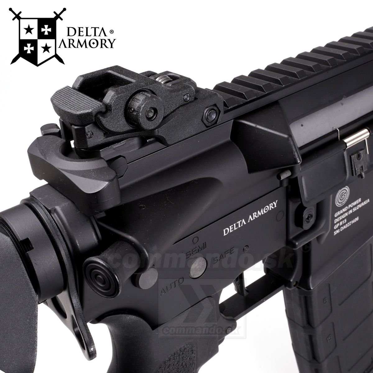 Delta Armory airsoft gun AR15 SilentOps DMR ALPHA Full Metal