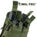 Púzdro Sumka Open Pouch MOLLE na 4 zásobníky M4/M16 Olive Miltec