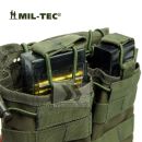 Púzdro Sumka Open Pouch MOLLE na 4 zásobníky M4/M16 Olive Miltec