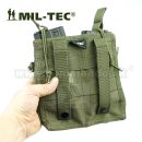 Púzdro Sumka Open Pouch MOLLE na 4 zásobníky M4/M16 Olive Miltec