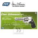 Airsoft Revolver Dan Wesson 4" Silver MB-S GNB CO2 6mm