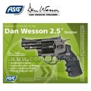 Airsoft Revolver Dan Wesson 2,5" Black GNB CO2 6mm