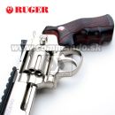 Airsoftová pištoľ Revolver RUGER Super Hawk 8" Nickel CO2 6mm, airsoft pistol