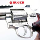 Airsoftová pištoľ Revolver RUGER Super Hawk 8" Nickel CO2 6mm, airsoft pistol