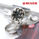 Airsoftová pištoľ Revolver RUGER Super Hawk 8" Nickel CO2 6mm, airsoft pistol