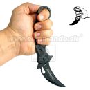 Karambit Fox Black FA30 zatvárací nôž s clipom