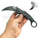 Karambit Fox Black FA30 zatvárací nôž s clipom