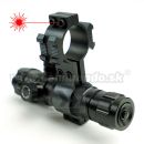 Červený Laser Scope Red Mount Rail zameriavač s ďiaľkovou spúšťou A64