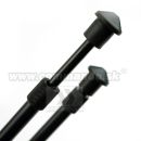 Universal Retractable Barrel Bipod Full Metal Taktická dvojnožka S60