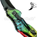 Karambit Chameleon zatvárací nôž s clipom