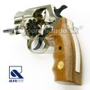 Alfa Proj 620 Nickel Wood Grip Flobert 6mm