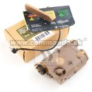 FMA Airsoft AN/PEQ 15 Red Laser  Tan