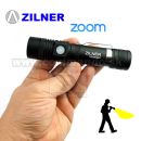 Taktické LED sviedidlo ZILNER USB Tactical Pocket Zoom 1017