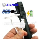 Taktické LED sviedidlo ZILNER USB Tactical Pocket Zoom 1017