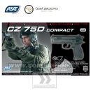 Airsoft Pistol CZ 75D Compact Gas GNB 6mm 15885