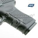 Airsoft Pistol G19 Glock KWA ASG Black GBB