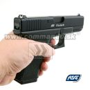 Airsoft Pistol G19 Glock KWA ASG Black GBB