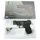 Airsoft Pistol G19 Glock KWA ASG Black GBB