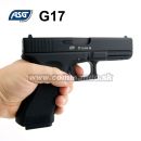 Airsoft Pistol G17 Glock KWA ASG Black GBB 6mm