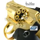 Airgun Revolver Dan Wesson 2,5" Gold GNB CO2 4,5mm