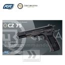 Airsoft Pistol CZ 75 Full Metal GBB 6mm