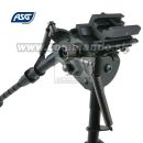 ASG Bipod with RAIL adaptor  Full Metal Taktická dvojnožka