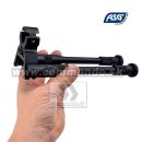 Universal Barrel Bipod Full Metal Taktická dvojnožka