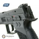 Airsoft Pistol CZ P-09 DUTY 6mm GBB Black + FDE s kufríkom