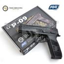 Airsoft Pistol CZ P-09 DUTY Black Gas GBB 6mm