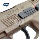 Airsoft Pistol CZ P-09 DUTY FDE Gas GBB 6mm