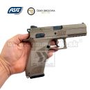 Airsoft Pistol CZ P-09 DUTY FDE Gas GBB 6mm