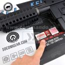 Airsoft Mad Bull Kel Tec Socom Gear PLR-16 GBB 6mm DEKORAČNÁ ZĽAVA