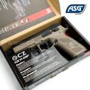 Airgun Pistol Vzduchovka CZ P-09 DT FDE DUTY CO2 GBB 4,5mm