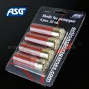 Airsoft zásobník Pump Gun Shell 4ks 6mm Shells for Shotguns