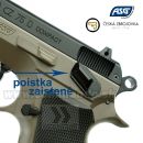 Airsoft Pistol CZ 75D FDE Compact ASG HopUp 6mm