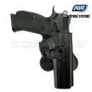 ASG Strike Systems CZ SP-01 Shadow aj CZ 75 Padlo Pravá strana puzdro Holster