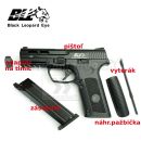 Airsoft Pistol ICS BLE-06 XAE Black GBB 6mm