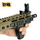CYMA Fore Grip HY-263 Black RIS 21/22mm predná rúčka